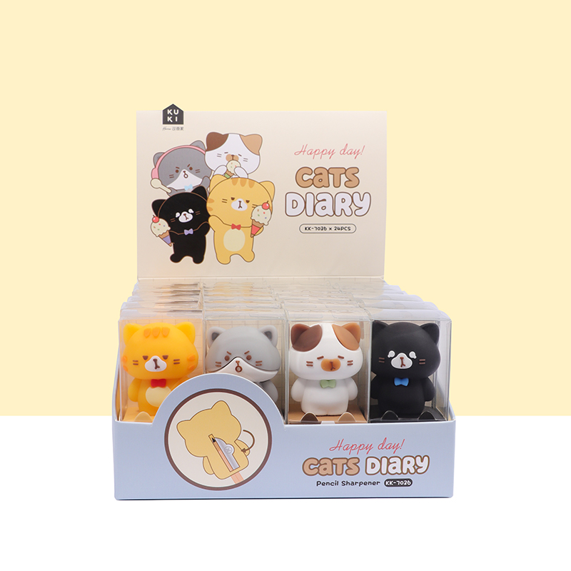 Cats Diary 3D Pencil Sharpener