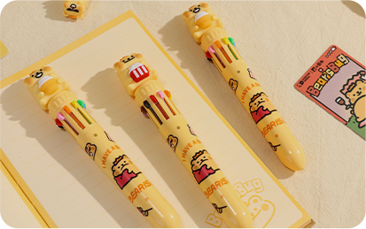 Multi-warna Ball Pens 